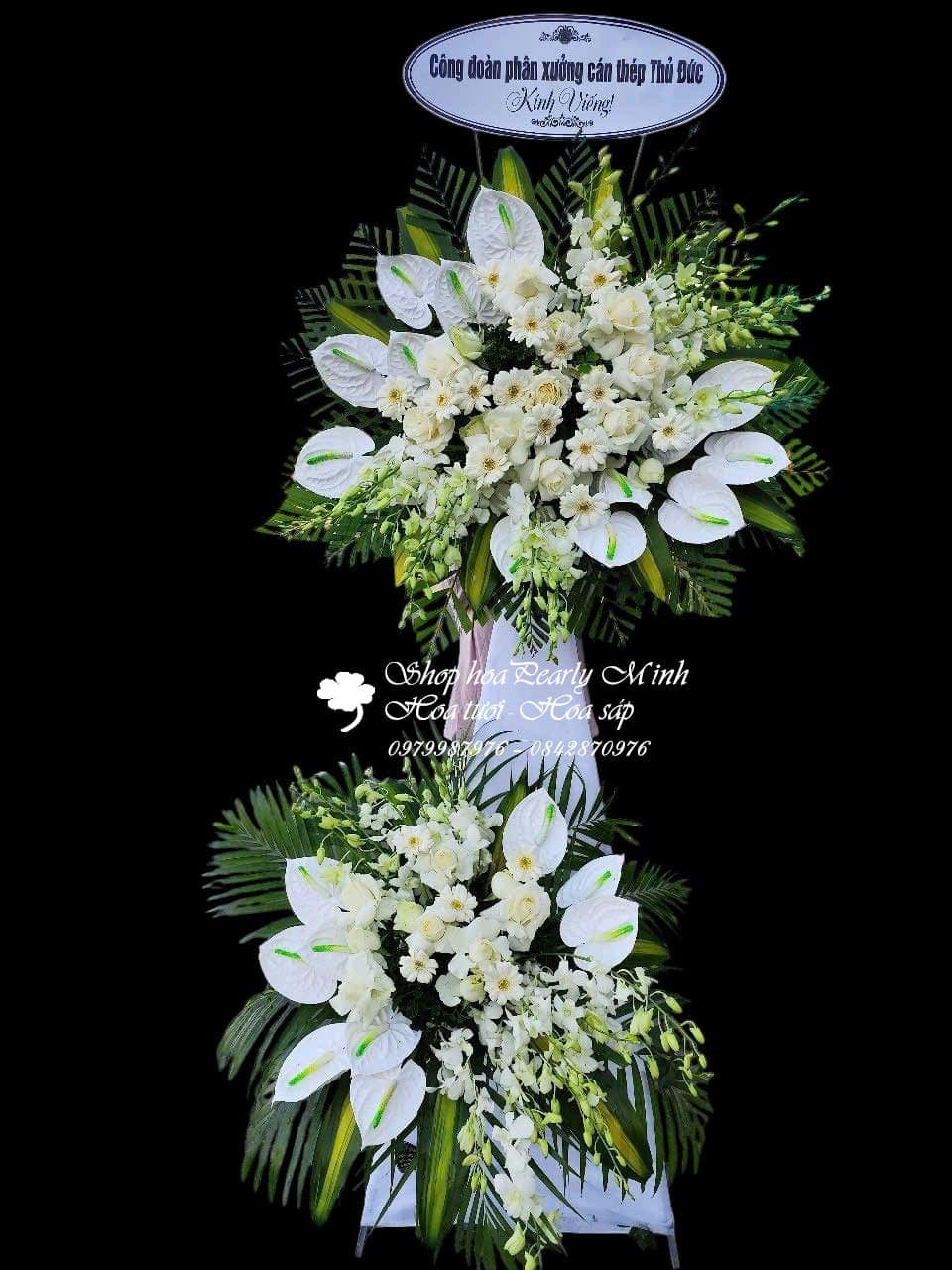 Lãng hoa chia buồn 1