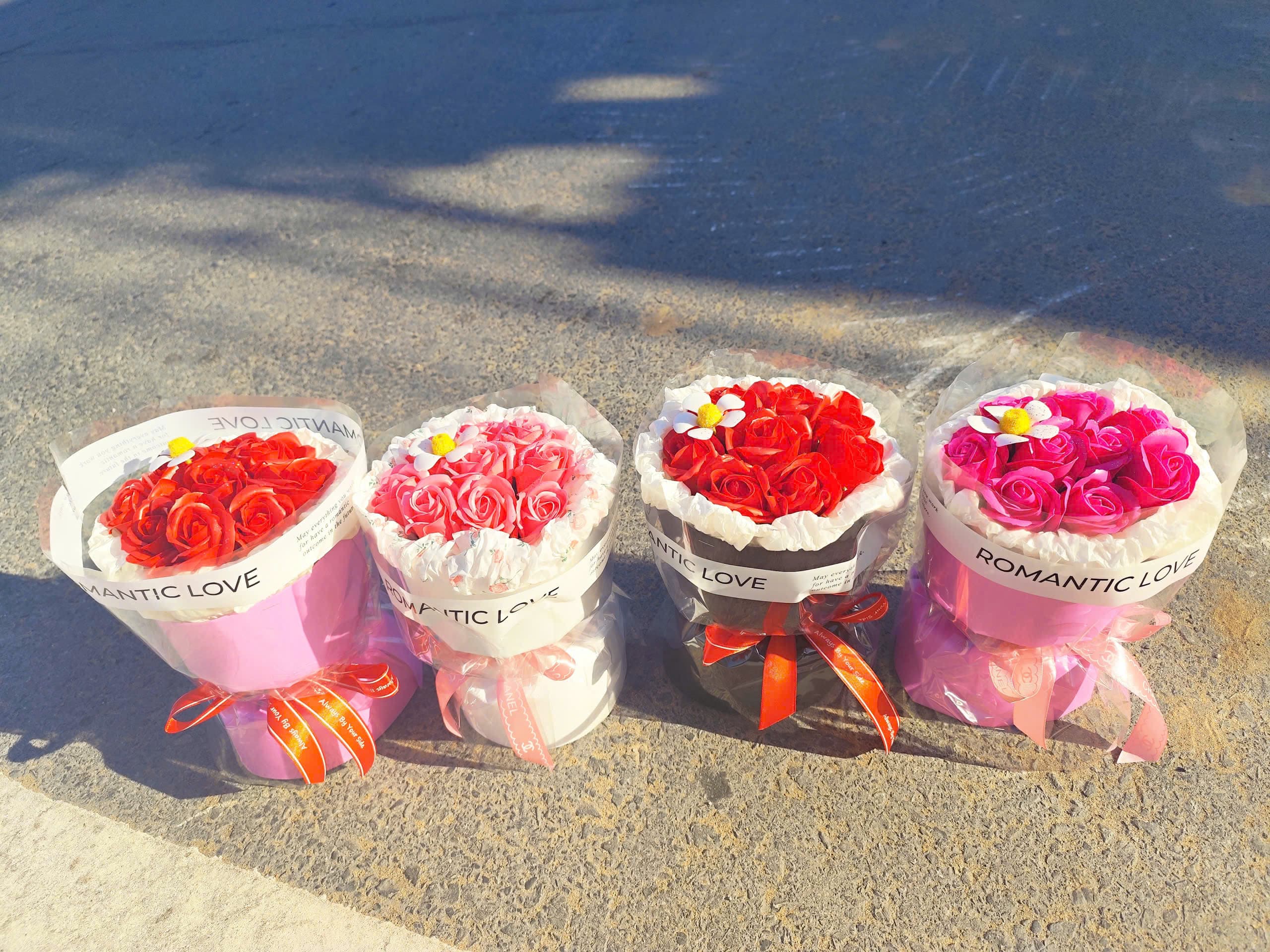 Hoa trụ mini cute 1